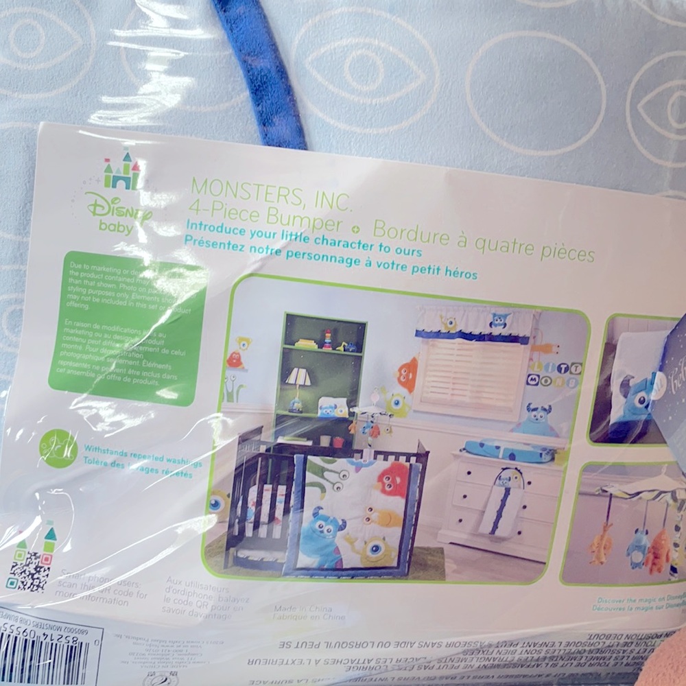 Disney Baby - Monsters Inc, Nursery Set